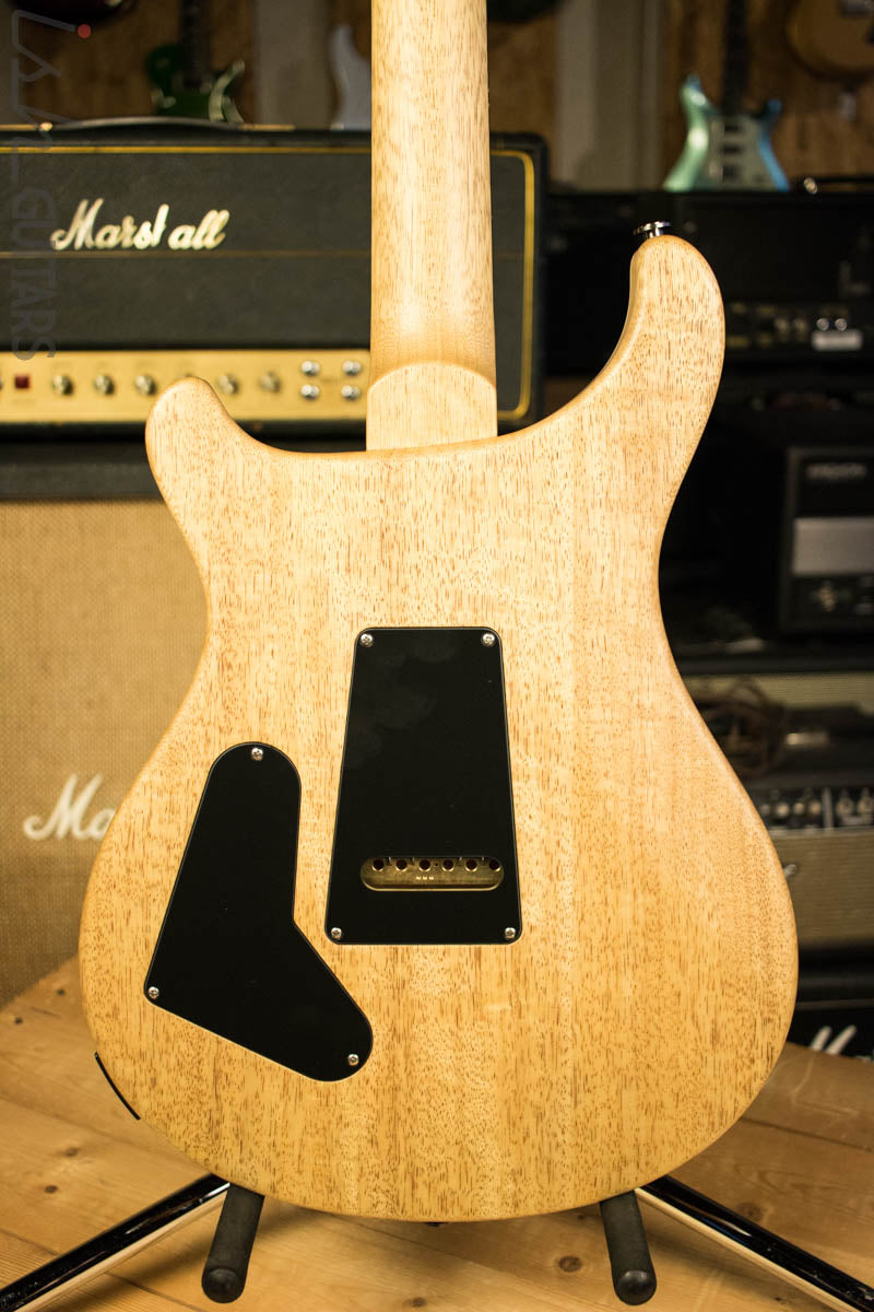 2018 Paul Reed Smith Wood Library Custom 24-08 Gray Black Fade Quilted Maple Top Korina Body and Neck