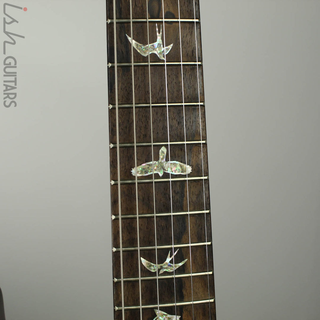 Paul Reed Smith Wood Library Custom 24-08 Satin Red Tiger Quilted Maple Top