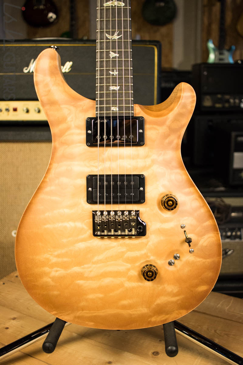 Paul Reed Smith PRS Wood Library Custom 24-08 One Piece Quilted Maple Vintage Natural Satin Korina