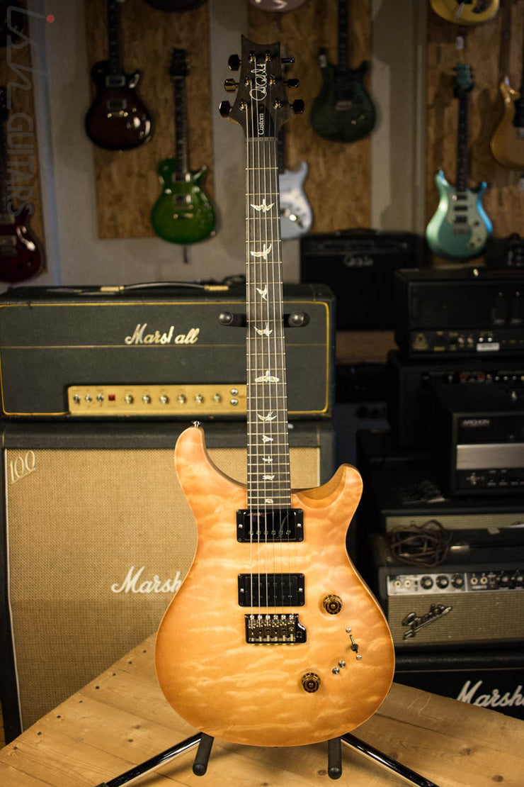 Paul Reed Smith PRS Wood Library Custom 24-08 One Piece Quilted Maple Vintage Natural Satin Korina