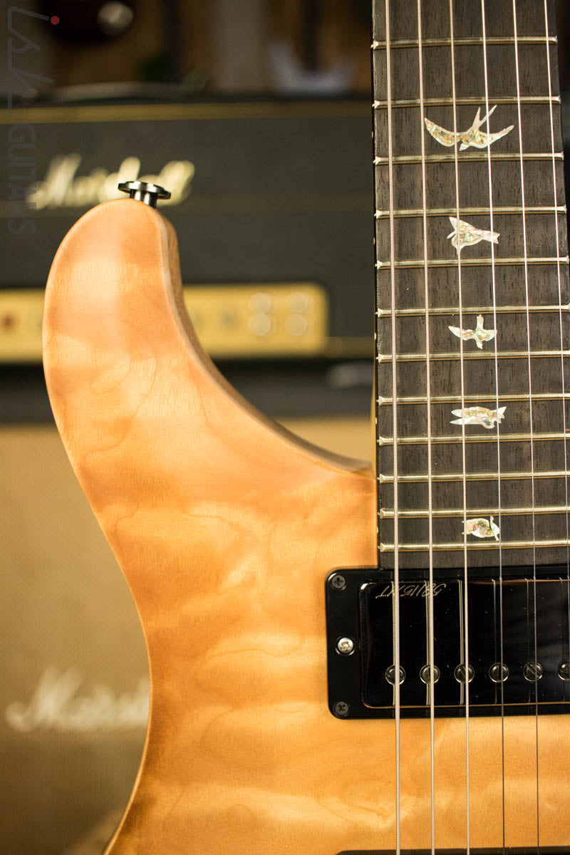 Paul Reed Smith PRS Wood Library Custom 24-08 One Piece Quilted Maple Vintage Natural Satin Korina