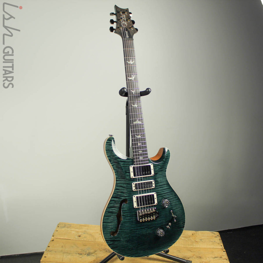 2018 Paul Reed Smith PRS Special 22 Semi-Hollow Wood Library Artist Top Black Slate