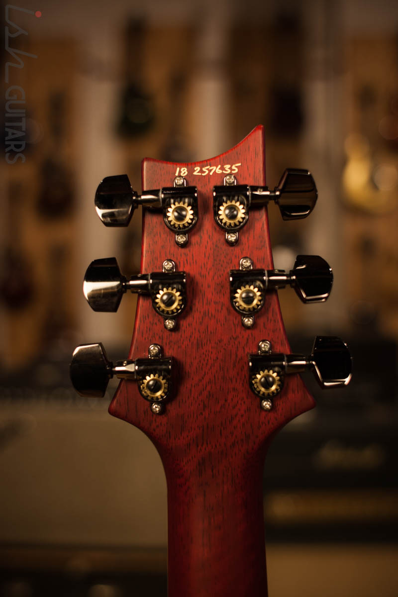 Paul Reed Smith PRS McCarty 594 Semi-Hollow Wood Library Dark Cherry Sunburst Satin Finish