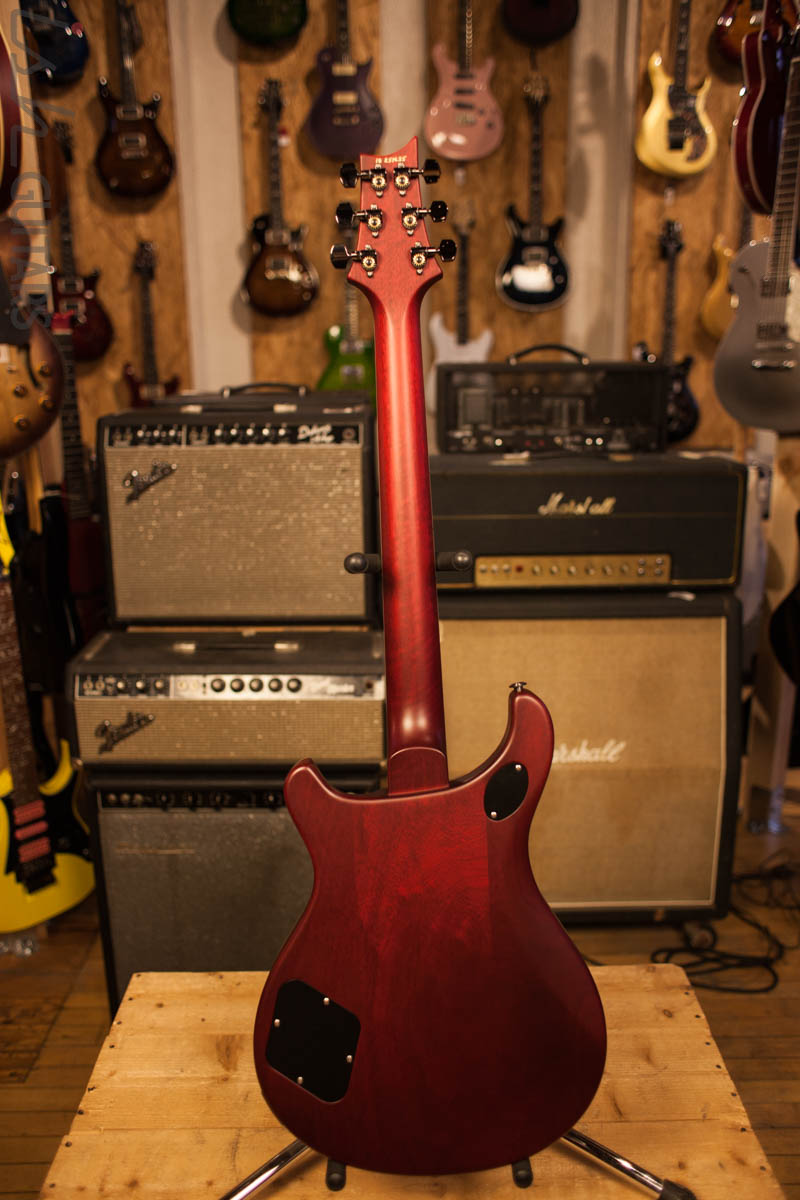 Paul Reed Smith PRS McCarty 594 Semi-Hollow Wood Library Dark Cherry Sunburst Satin Finish