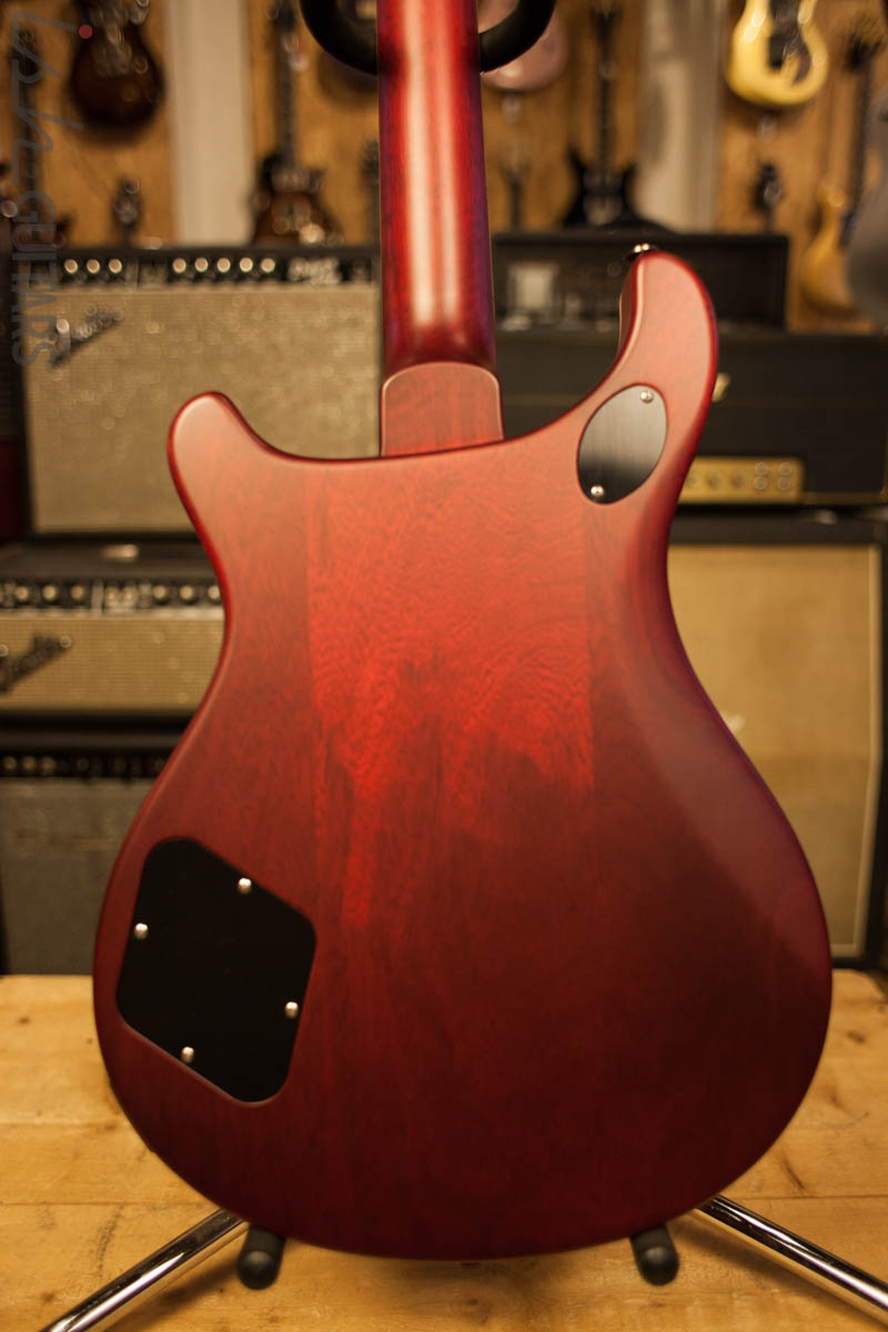 Paul Reed Smith PRS McCarty 594 Semi-Hollow Wood Library Dark Cherry Sunburst Satin Finish