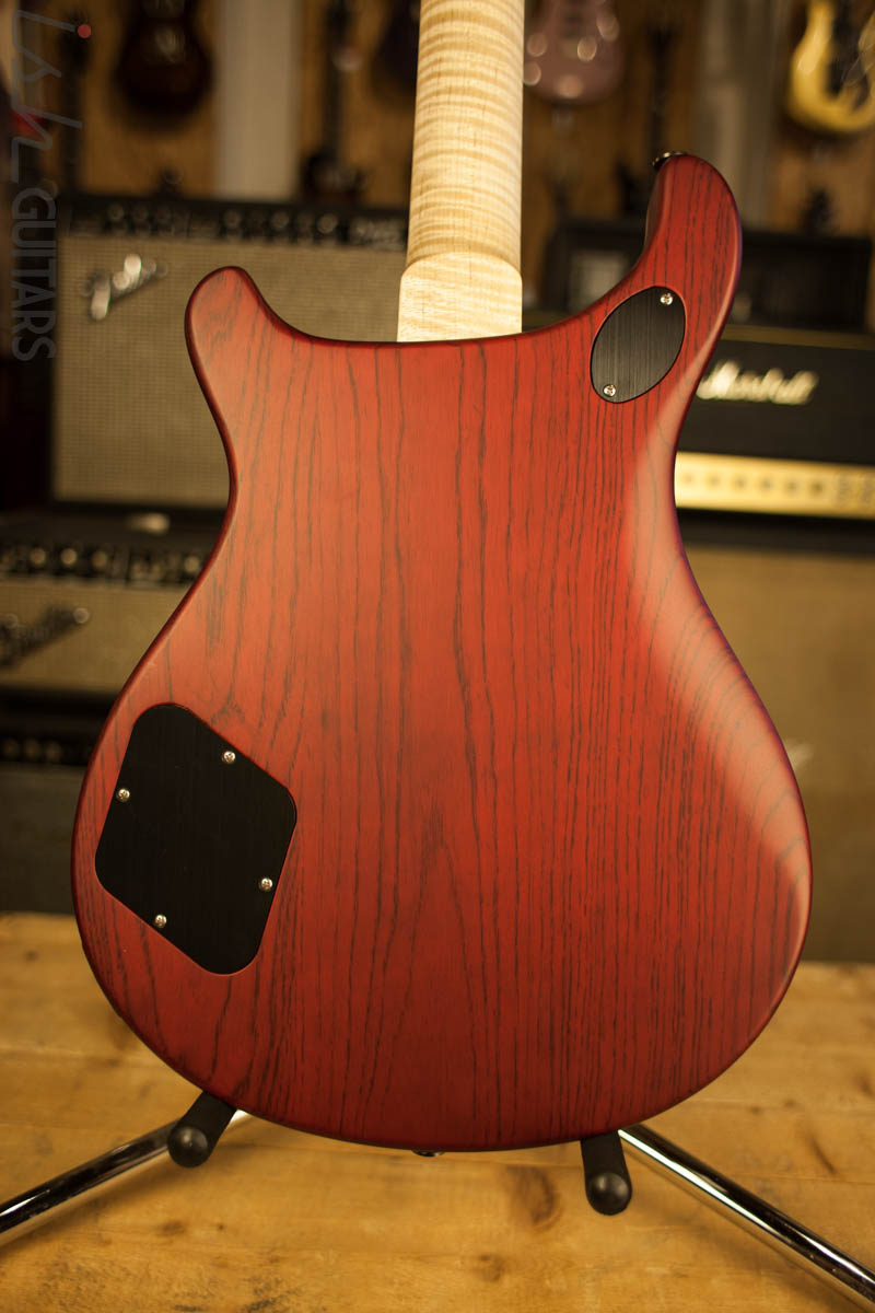 Paul Reed Smith PRS McCarty 594 Semi-Hollow Wood Library ONE PIECE Top Dark Cherry Sunburst Satin Finish
