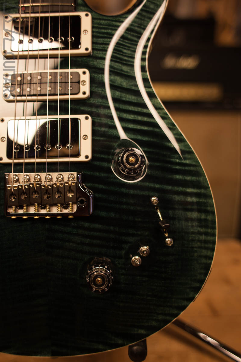 Paul Reed Smith PRS Special 22 Semi-Hollow Wood Library Artist Top Swamp Ash Back Black Slate