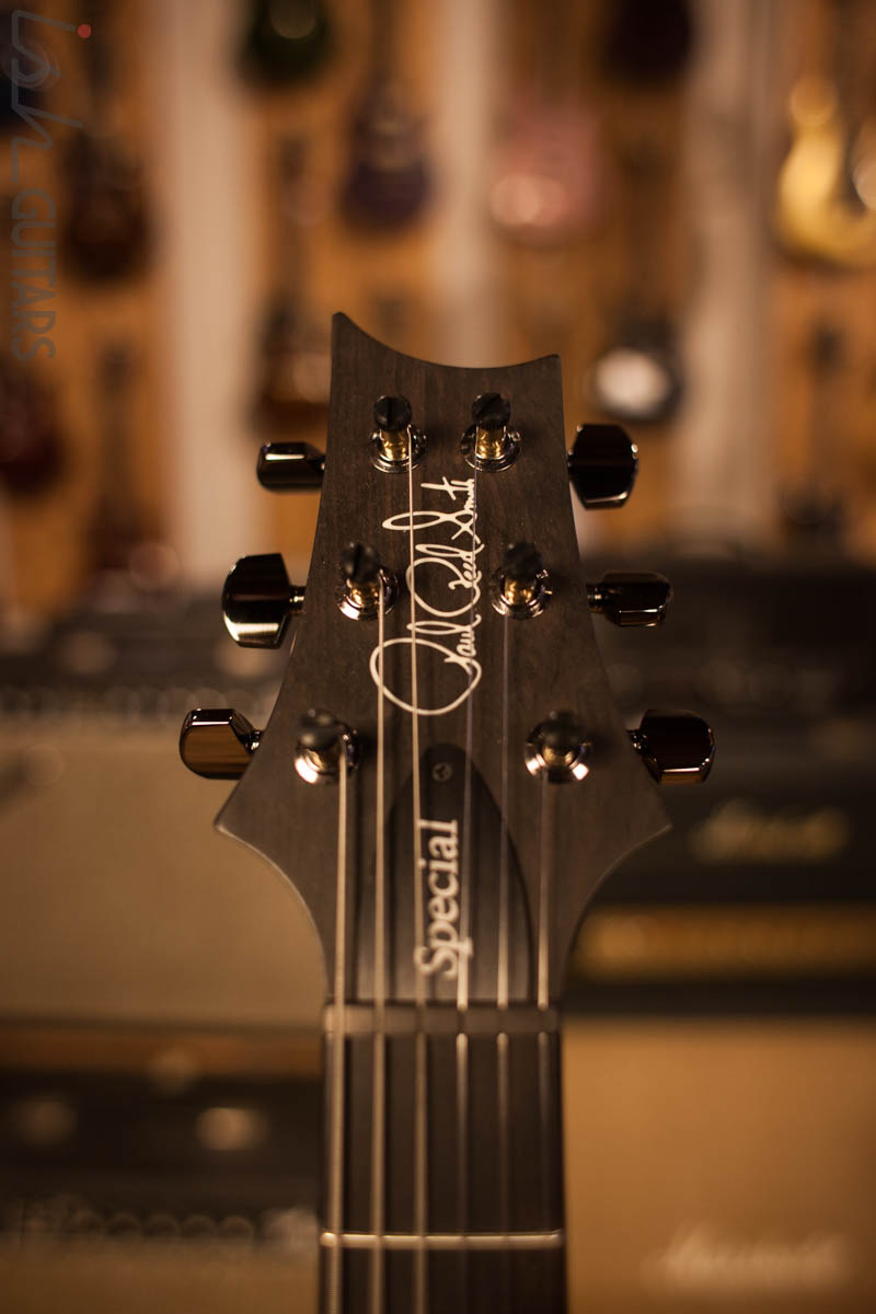 Paul Reed Smith PRS Special 22 Semi-Hollow Wood Library Artist Top Swamp Ash Back Black Slate