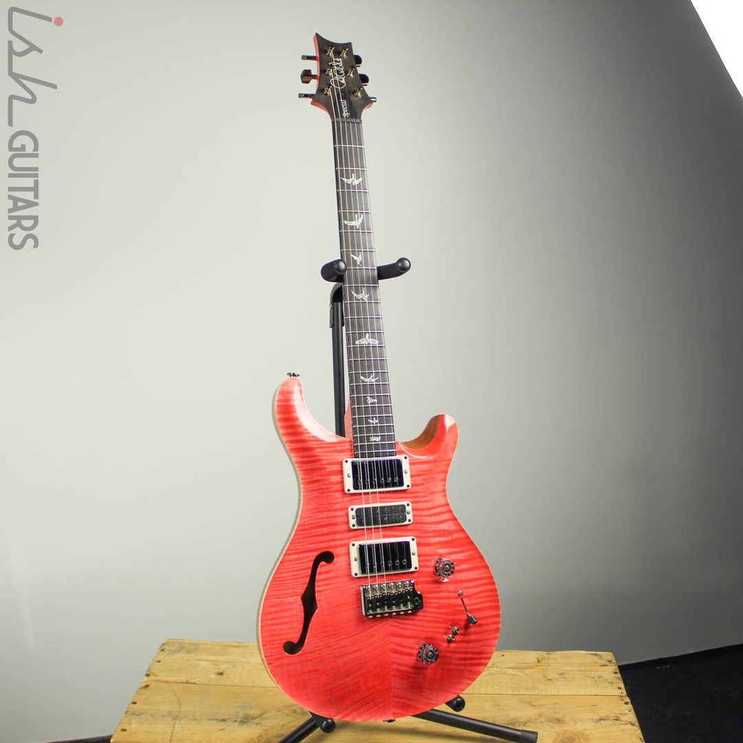 PRS Special 22 Semi-Hollow Wood Library Artist Top Flamed Neck Bonnie Pink