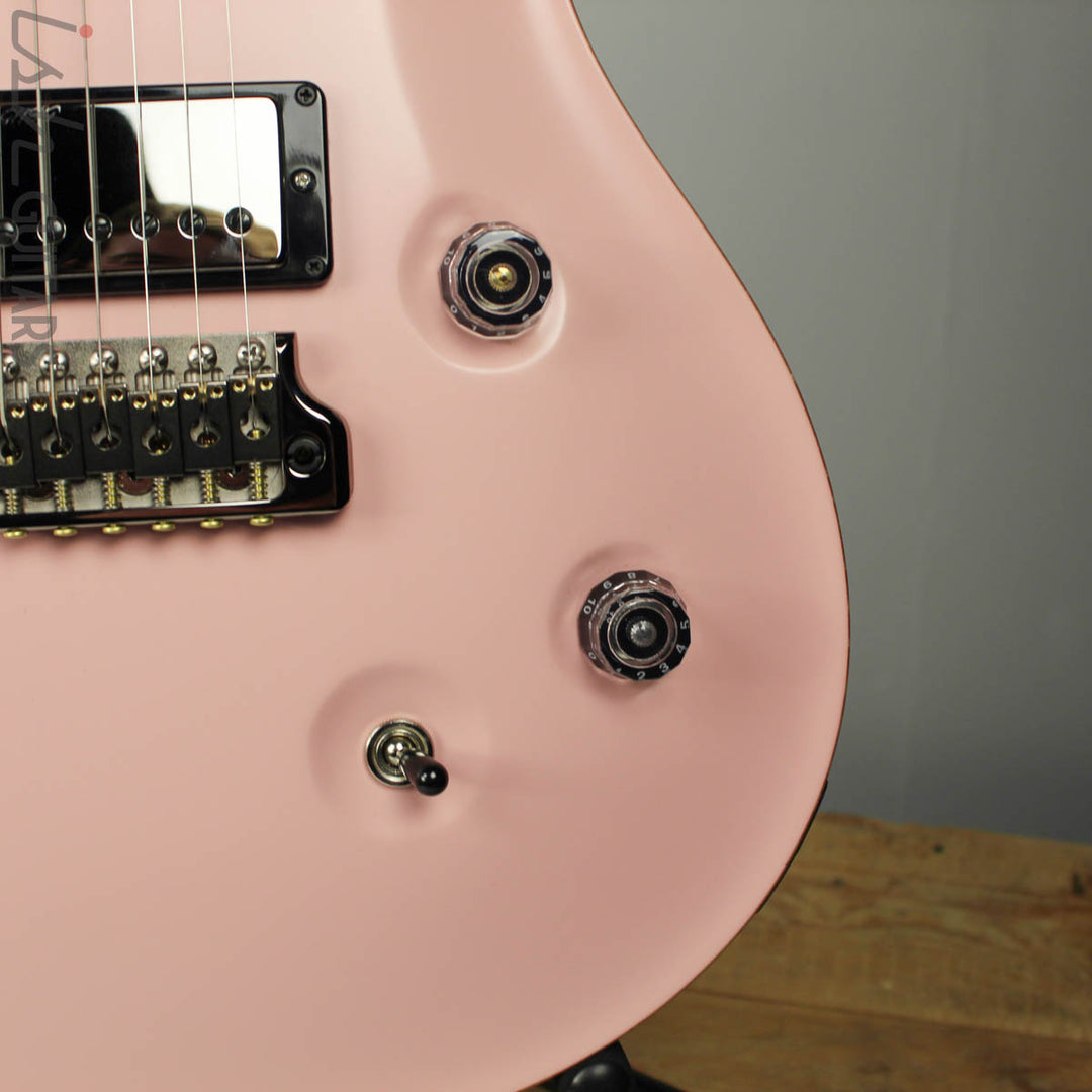 PRS Paul Reed Smith Wood Library Custom 24 Grandma Hannon Pink Mahogany Back