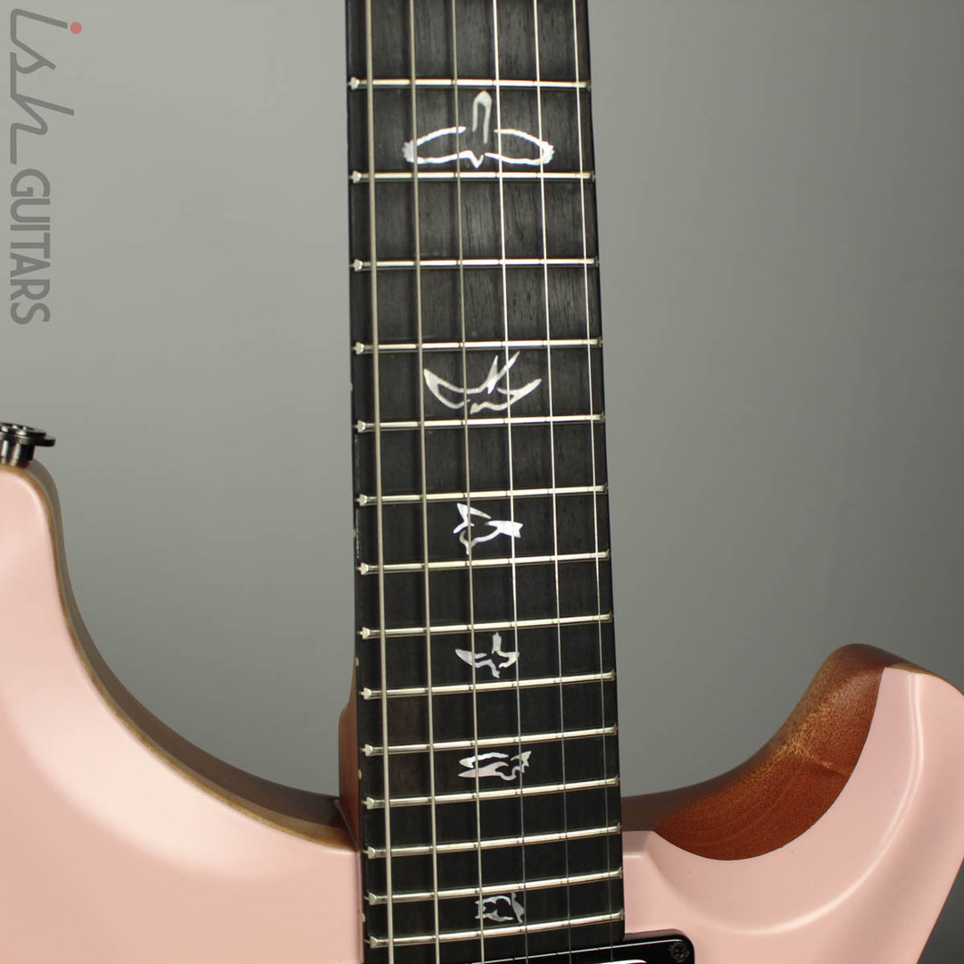 PRS Paul Reed Smith Wood Library Custom 24 Grandma Hannon Pink Mahogany Back