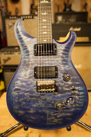 PRS Paul Reed Smith Custom 24-08 Wood Library 10 Top Faded Blue Burst Swamp Ash Back