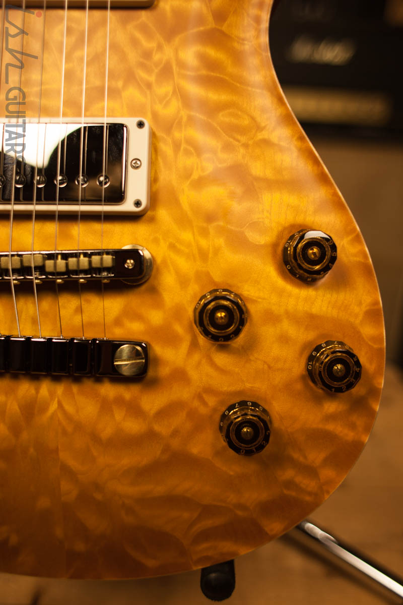 Paul Reed Smith PRS B-Stock McCarty 594 Semi-Hollow Wood Library Korina Neck Ebony Fretboard Korina Back  Faded McCarty Sunburst Satin Finish