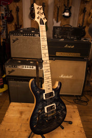 Paul Reed Smith PRS McCarty 594 Semi-Hollow Wood Library Figured Maple Neck/Fretboard Swamp Ash Back Whale Blue Satin Finish
