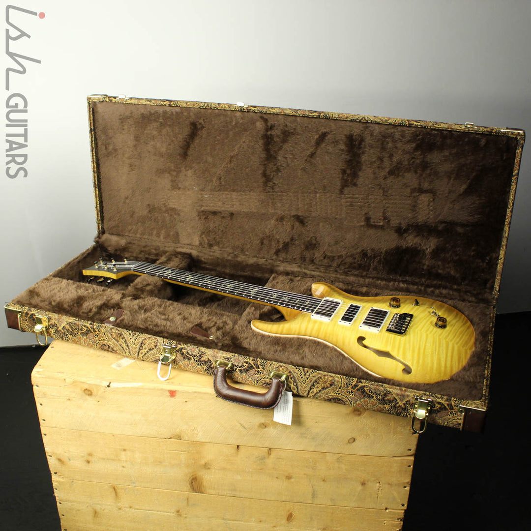 Paul Reed Smith PRS Special 22 Semi-Hollow Wood Library Artist Top Swamp Ash Back Livingston Lemondrop