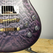 Paul Reed Smith PRS McCarty 594 Semi-Hollow Wood Library Faded Purple Burst Satin