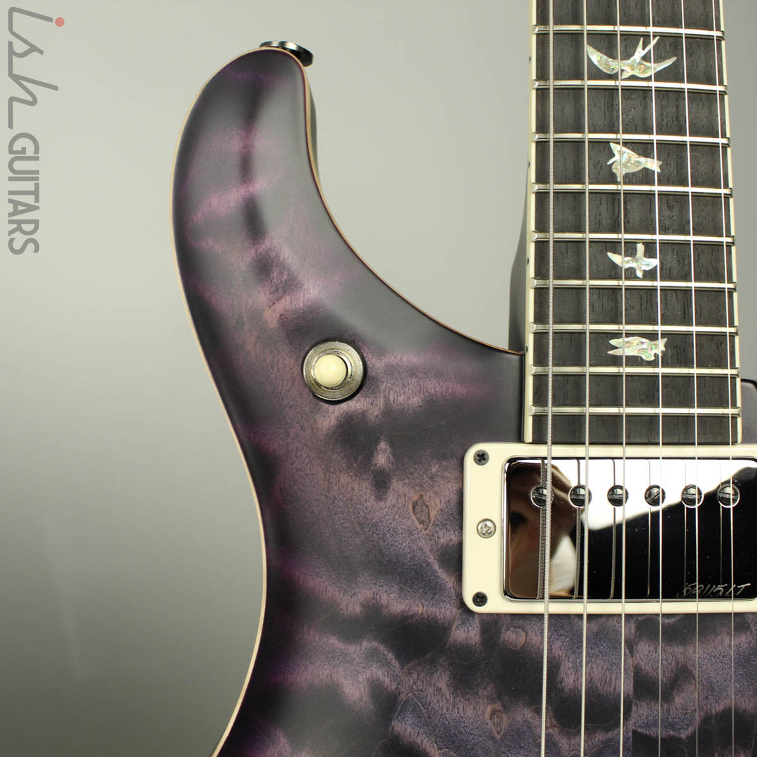 Paul Reed Smith PRS McCarty 594 Semi-Hollow Wood Library Faded Purple Burst Satin