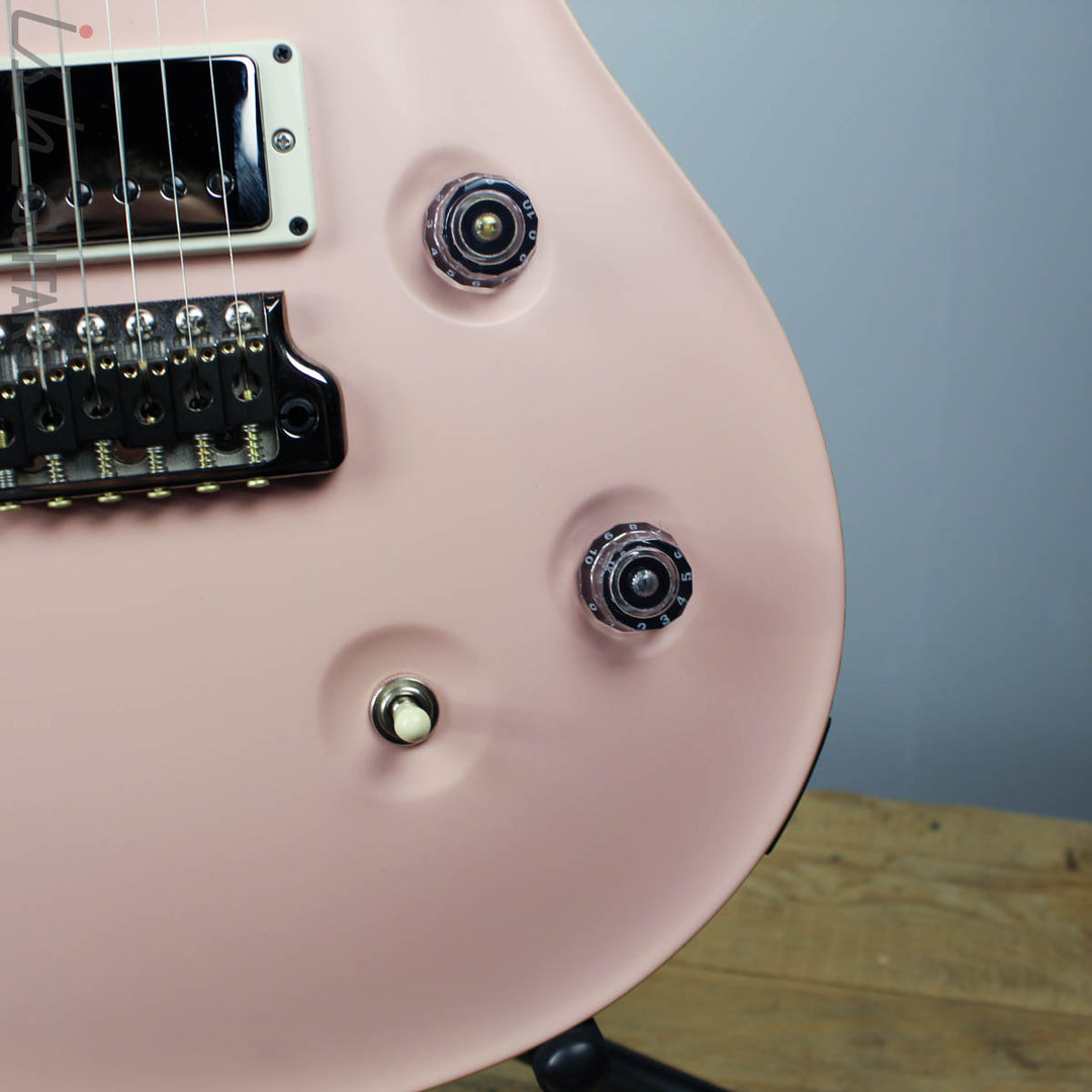 PRS Paul Reed Smith Wood Library Custom 24 Opaque Grandma Hannon Pink Figured Maple Neck