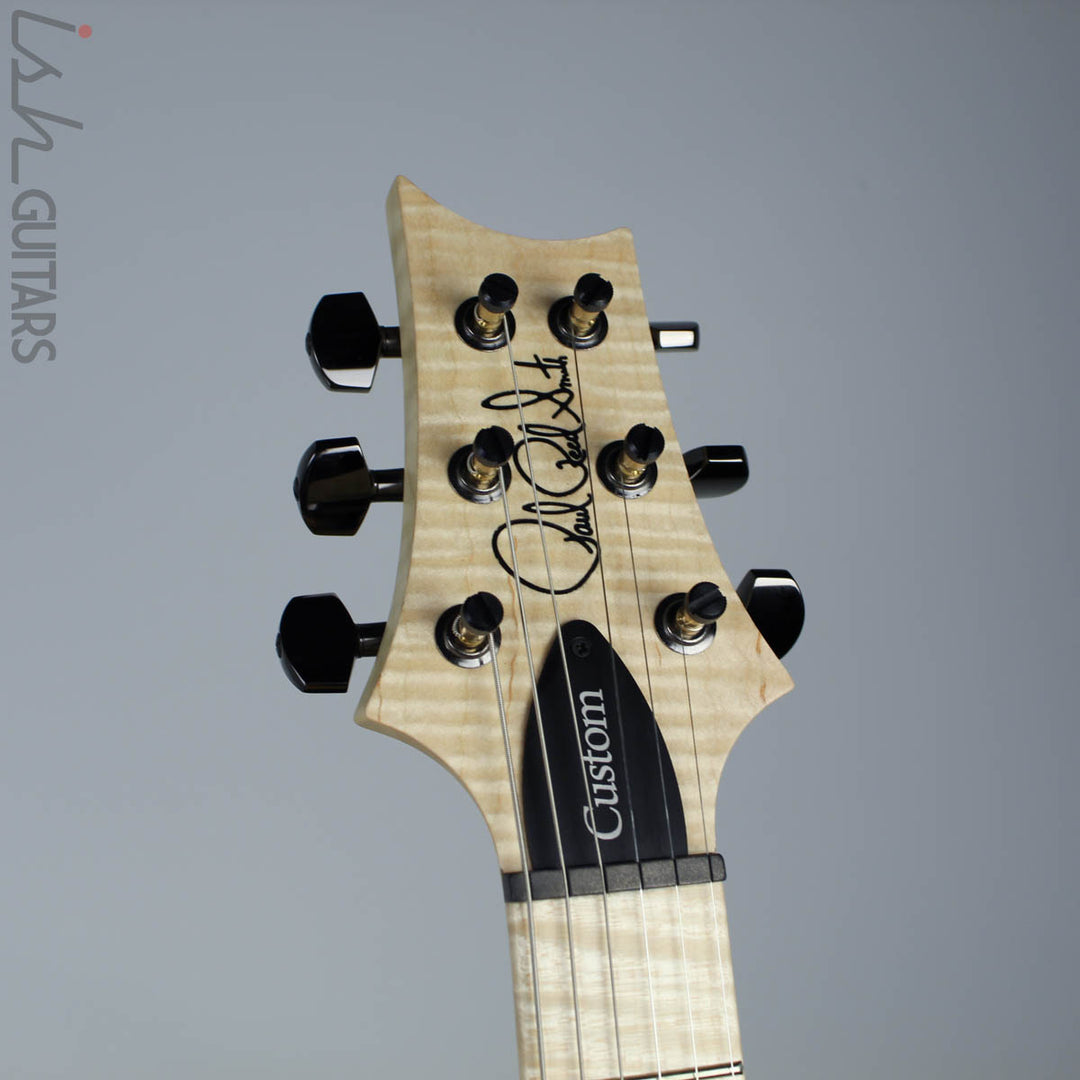 PRS Paul Reed Smith Wood Library Custom 24 Opaque Antique White Figured Maple Neck