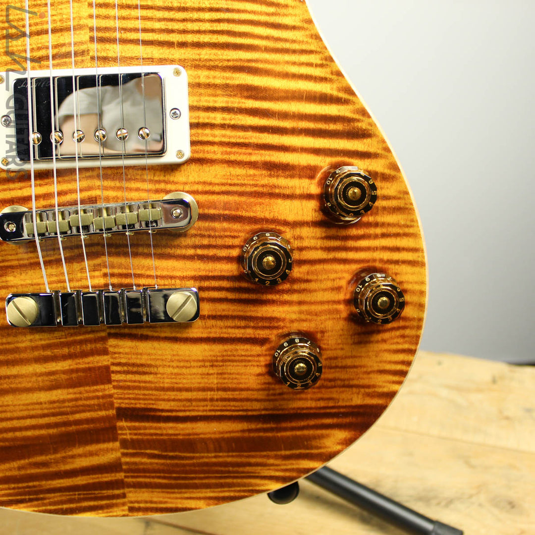 2018 PRS McCarty 594 Wood Library Semi-Hollow 10 Top Yellow Tiger