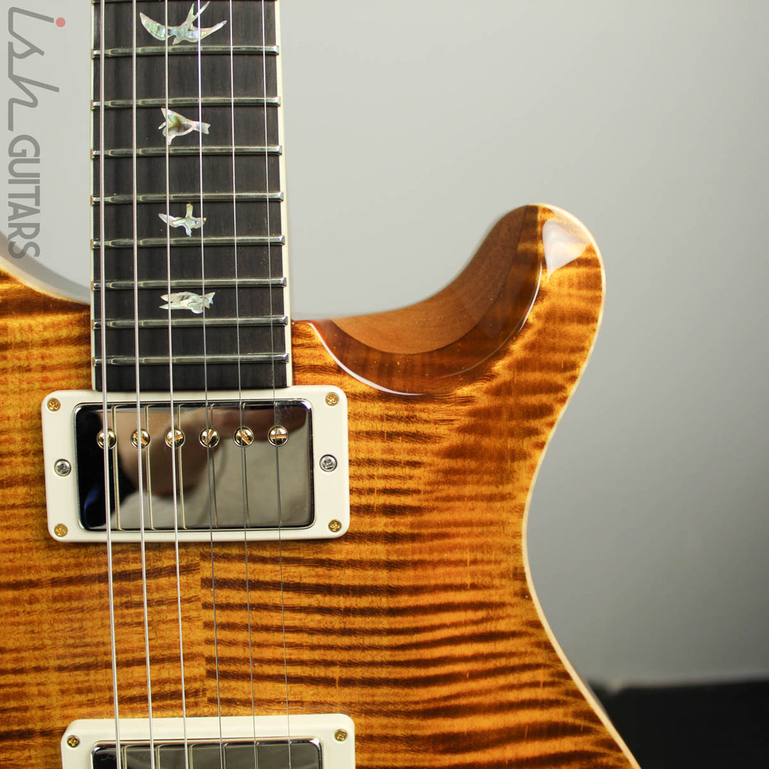 2018 PRS McCarty 594 Wood Library Semi-Hollow 10 Top Yellow Tiger