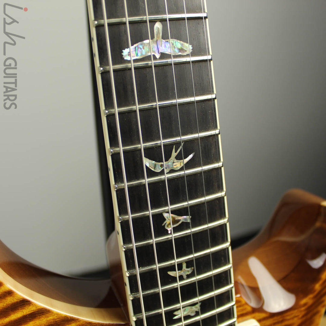 2018 PRS McCarty 594 Wood Library Semi-Hollow 10 Top Yellow Tiger