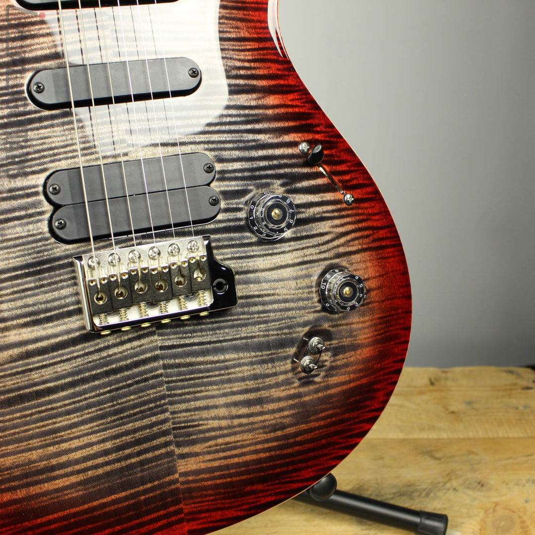 2018 PRS Paul Reed Smith 509 10 Top Charcoal Cherry Sunburst