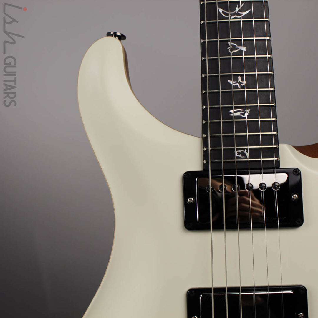 PRS Paul Reed Smith Wood Library Custom 24 Antique White Mahogany Back