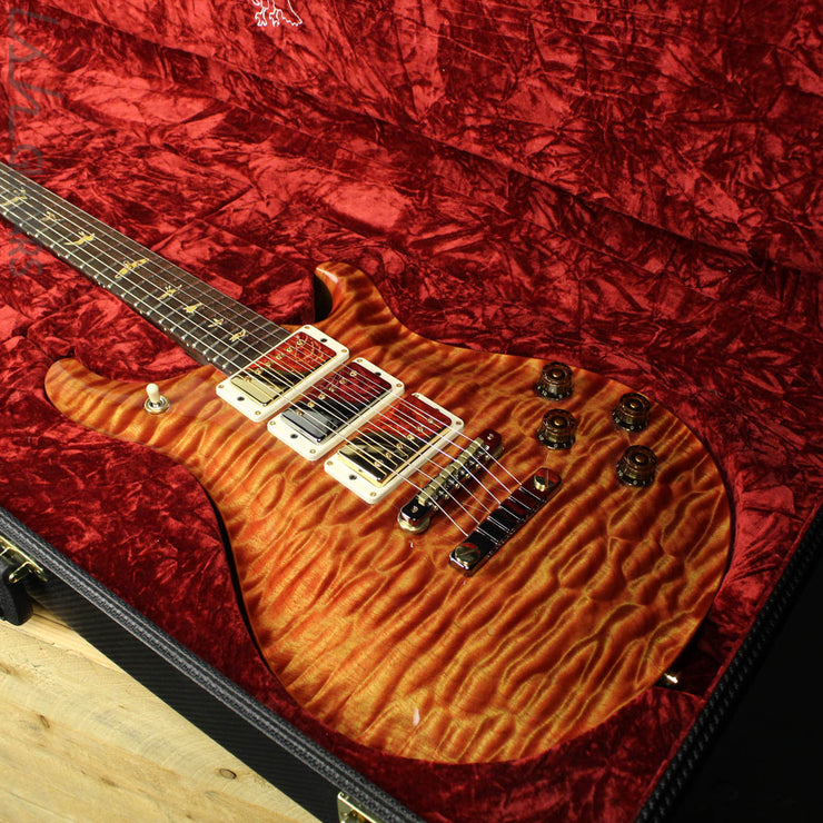 2018 PRS Paul Reed Smith Private Stock McCarty 594 One Piece Quilted Maple Wenge Neck Prickly Pear