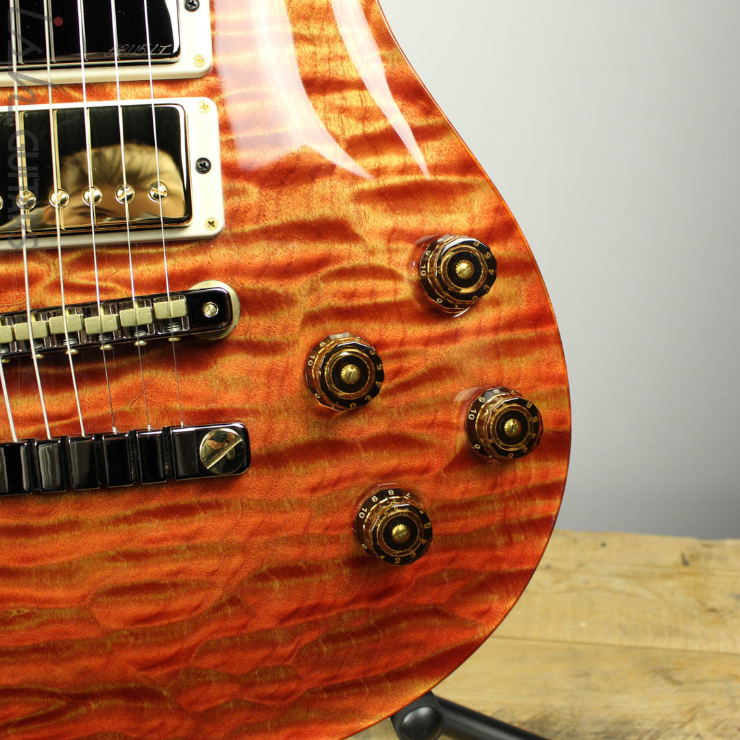 2018 PRS Paul Reed Smith Private Stock McCarty 594 One Piece Quilted Maple Wenge Neck Prickly Pear