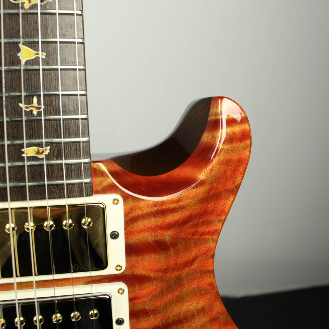 2018 PRS Paul Reed Smith Private Stock McCarty 594 One Piece Quilted Maple Wenge Neck Prickly Pear