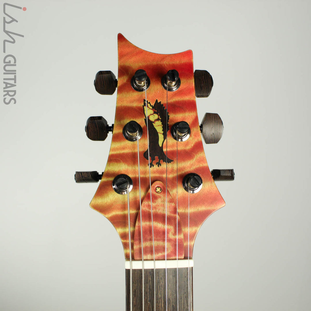 2018 PRS Paul Reed Smith Private Stock McCarty 594 One Piece Quilted Maple Wenge Neck Prickly Pear