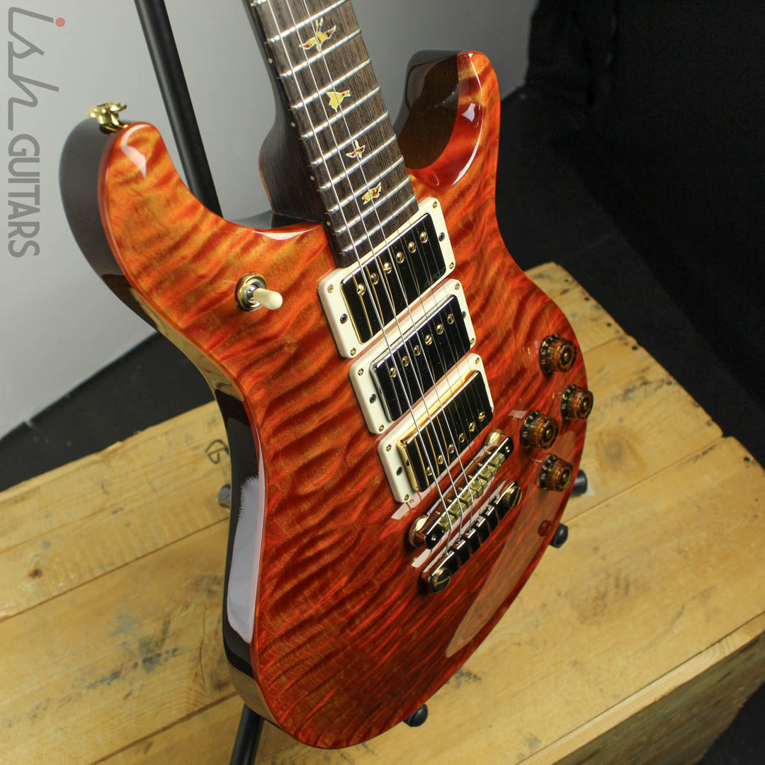 2018 PRS Paul Reed Smith Private Stock McCarty 594 One Piece Quilted Maple Wenge Neck Prickly Pear