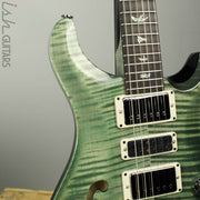 2018 Paul Reed Smith PRS Special 22 Semi-Hollow Wood Library Artist Top Trampas Green