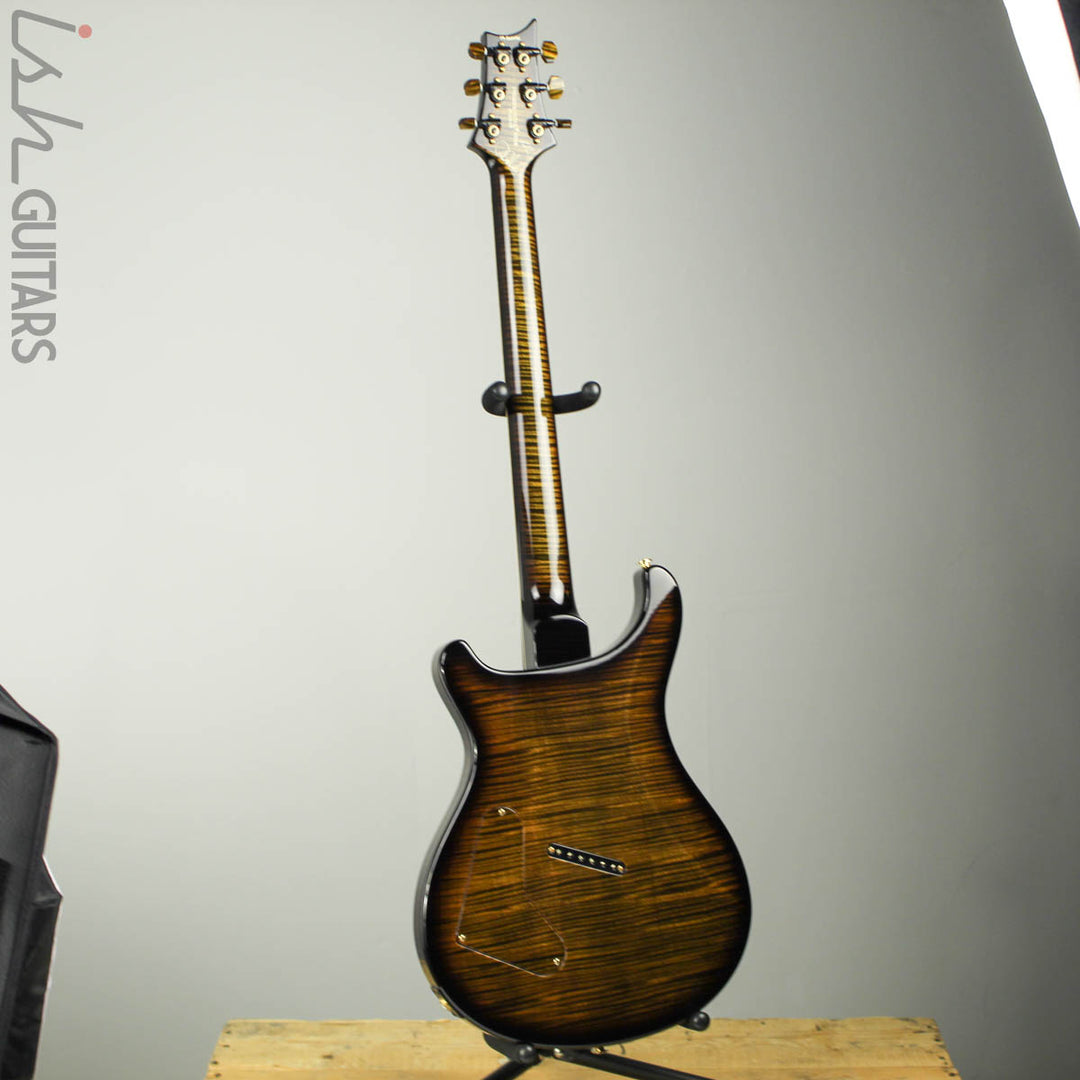 PRS Private Stock Multi Scale Custom 24 Tiger Eye Smoked Burst 1 Piece Maple Body
