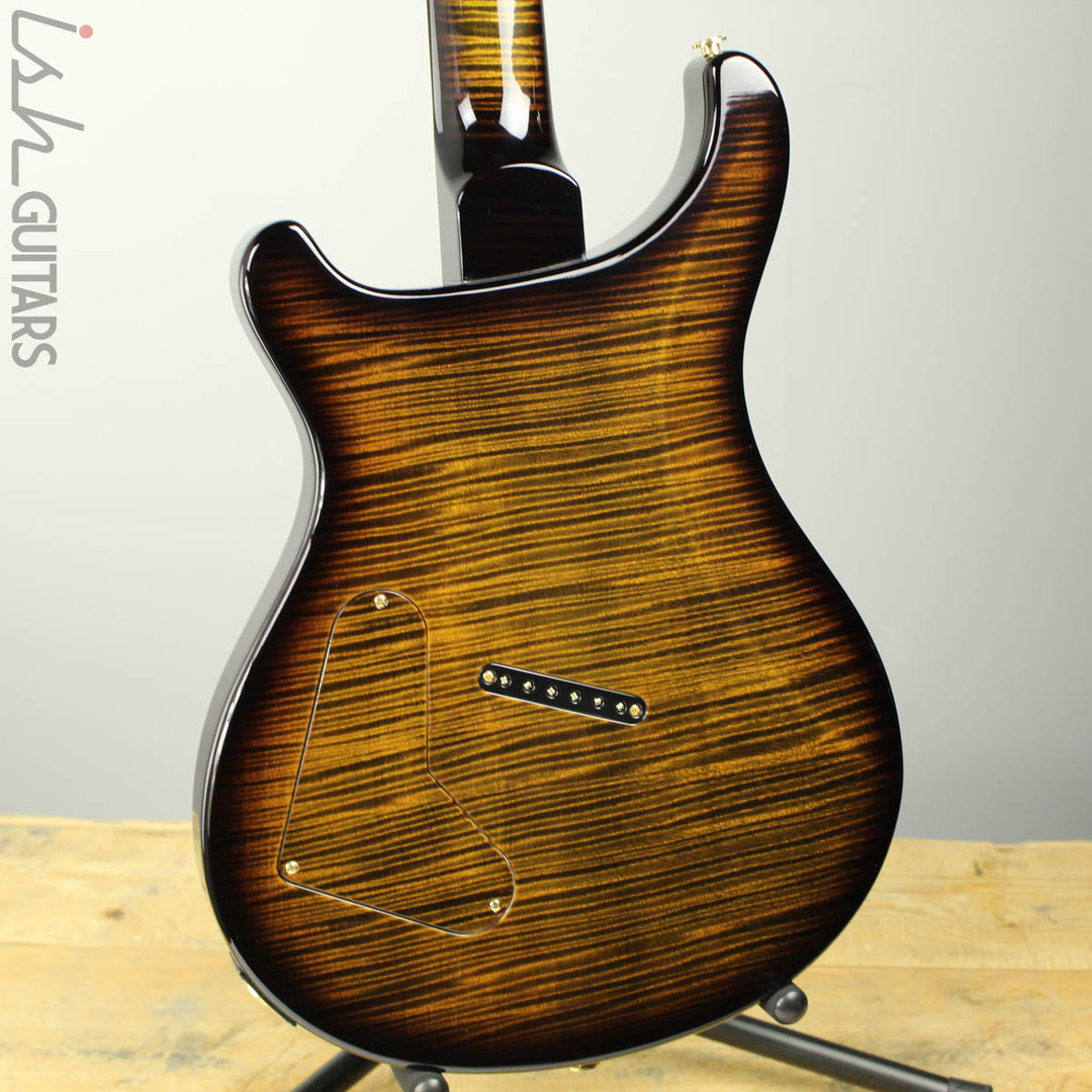 PRS Private Stock Multi Scale Custom 24 Tiger Eye Smoked Burst 1 Piece Maple Body