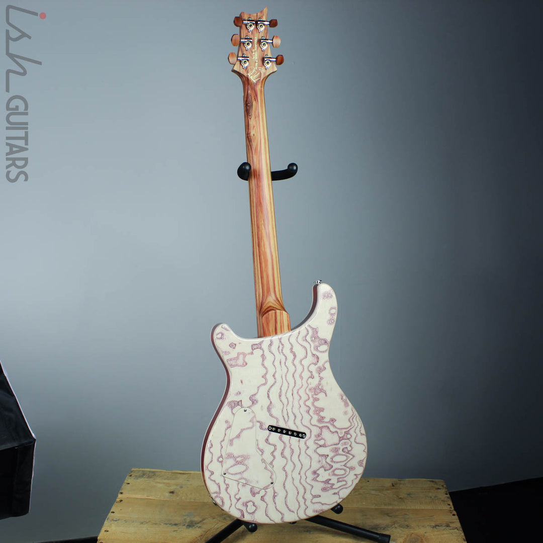 PRS Paul Reed Smith Private Stock Custom 24 Multi-Scale Figured Swamp Ash White Wash Red Grainfiller
