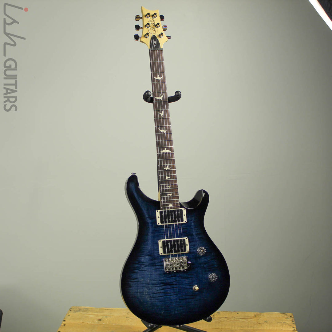 2018 PRS Paul Reed Smith CE 24 Bolt-on Custom Color Whale Blue Smokewrap