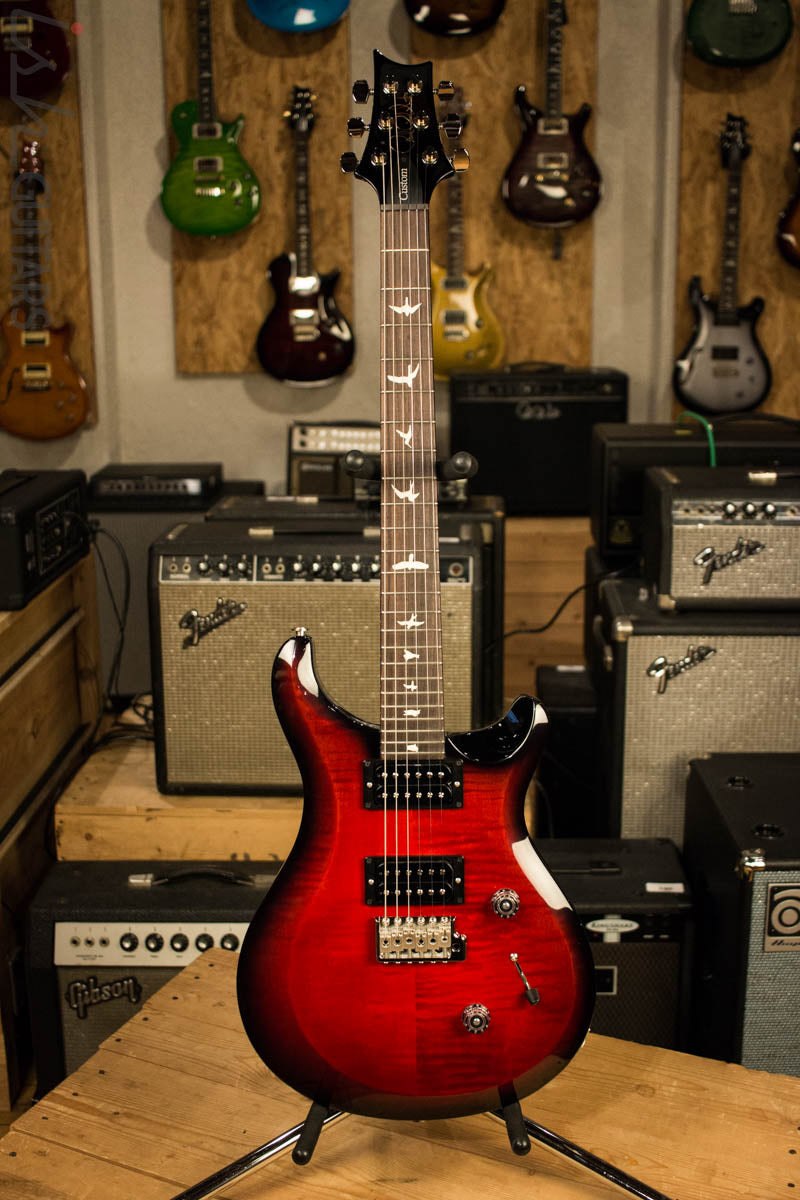 PRS S2 Custom 24 Custom Color Red Burst