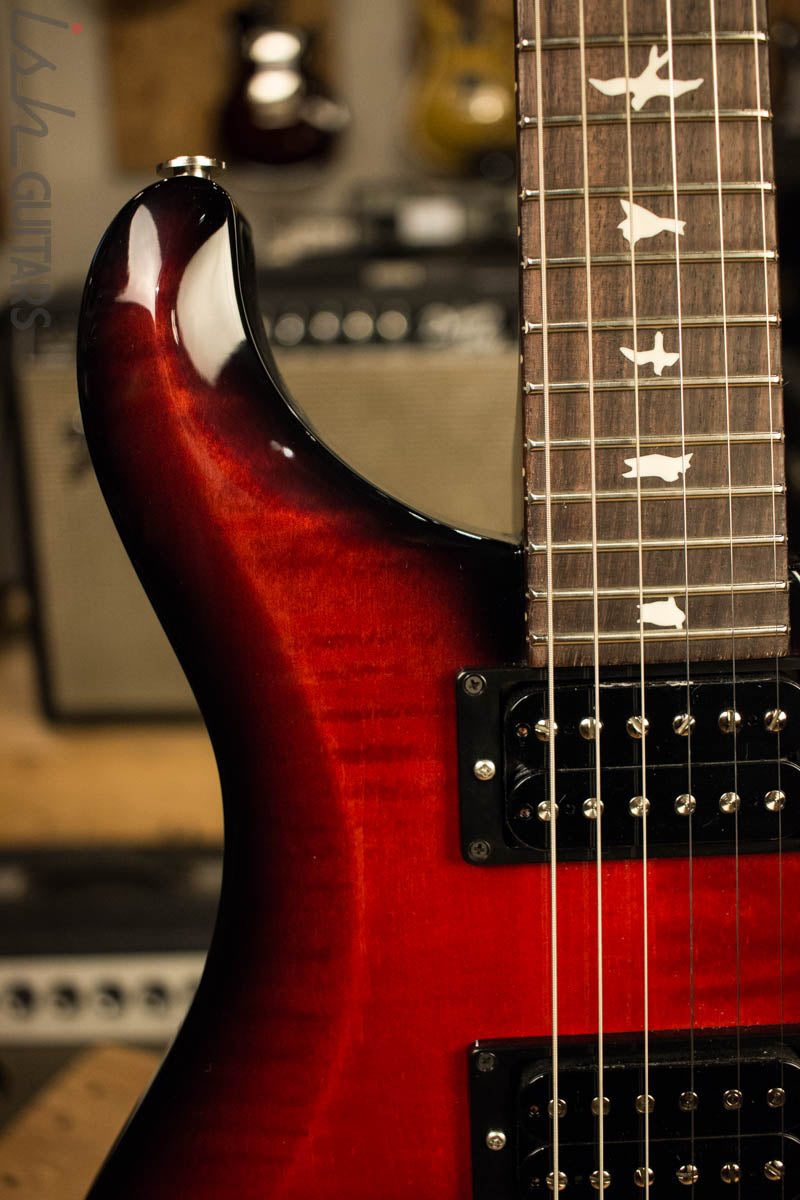 PRS S2 Custom 24 Custom Color Red Burst