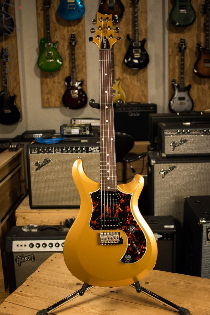 2018 Paul Reed Smith S2 Standard 24 Custom Gold w/ Tortoise Shell Pickguard