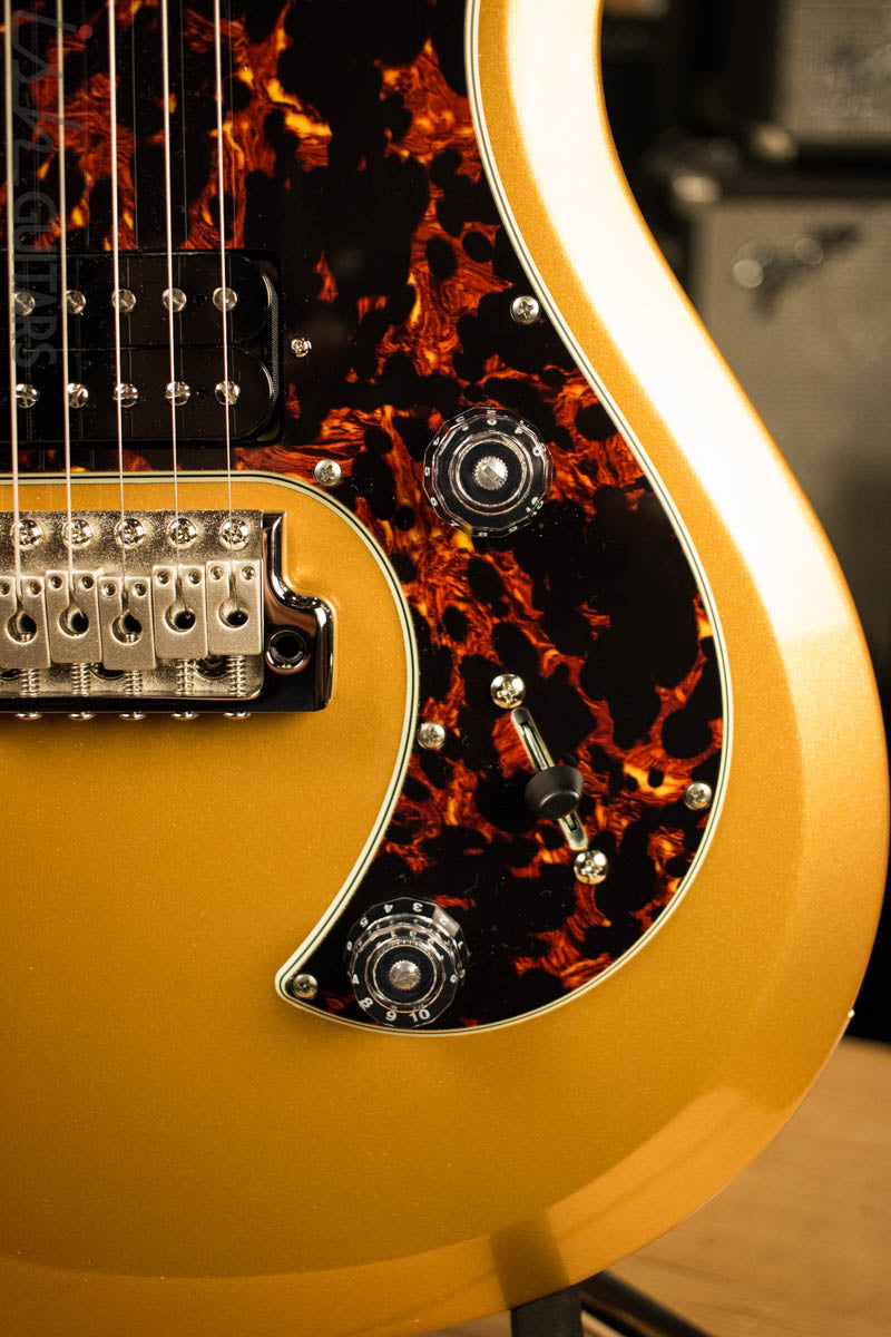 2018 Paul Reed Smith S2 Standard 24 Custom Gold w/ Tortoise Shell Pickguard