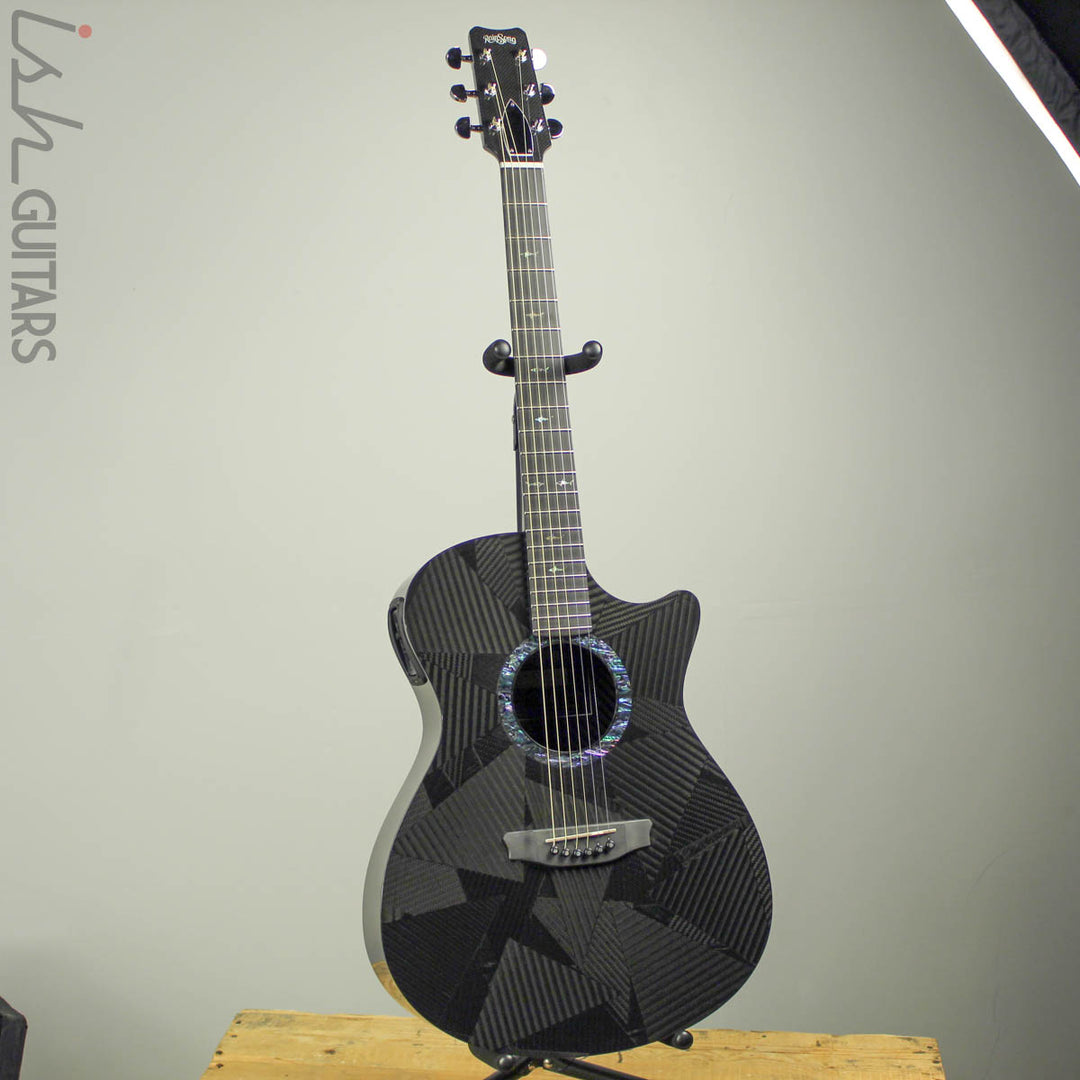 RainSong Black Ice BI-OM1000N2 Graphite Acoustic