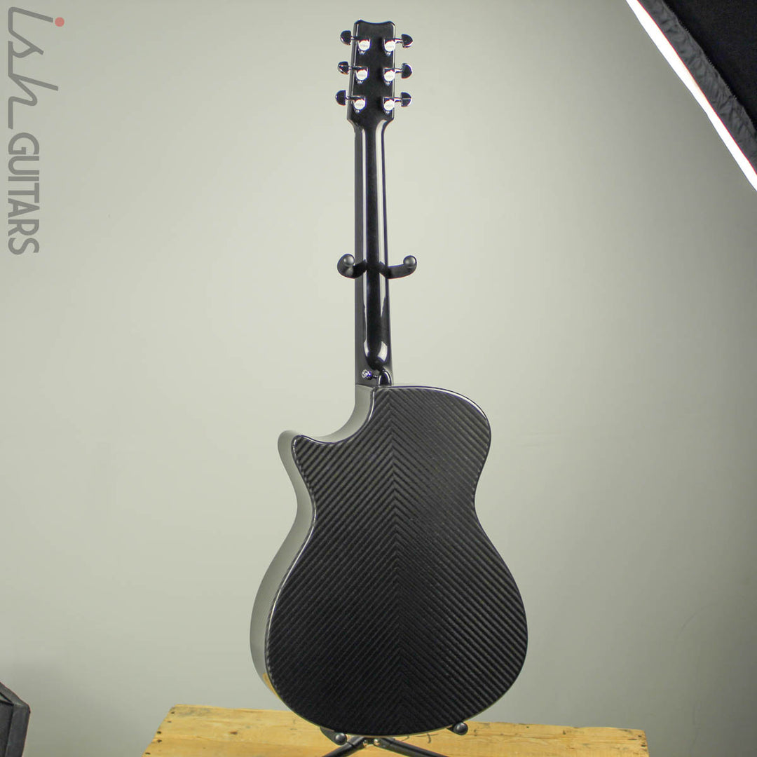 RainSong Black Ice BI-OM1000N2 Graphite Acoustic