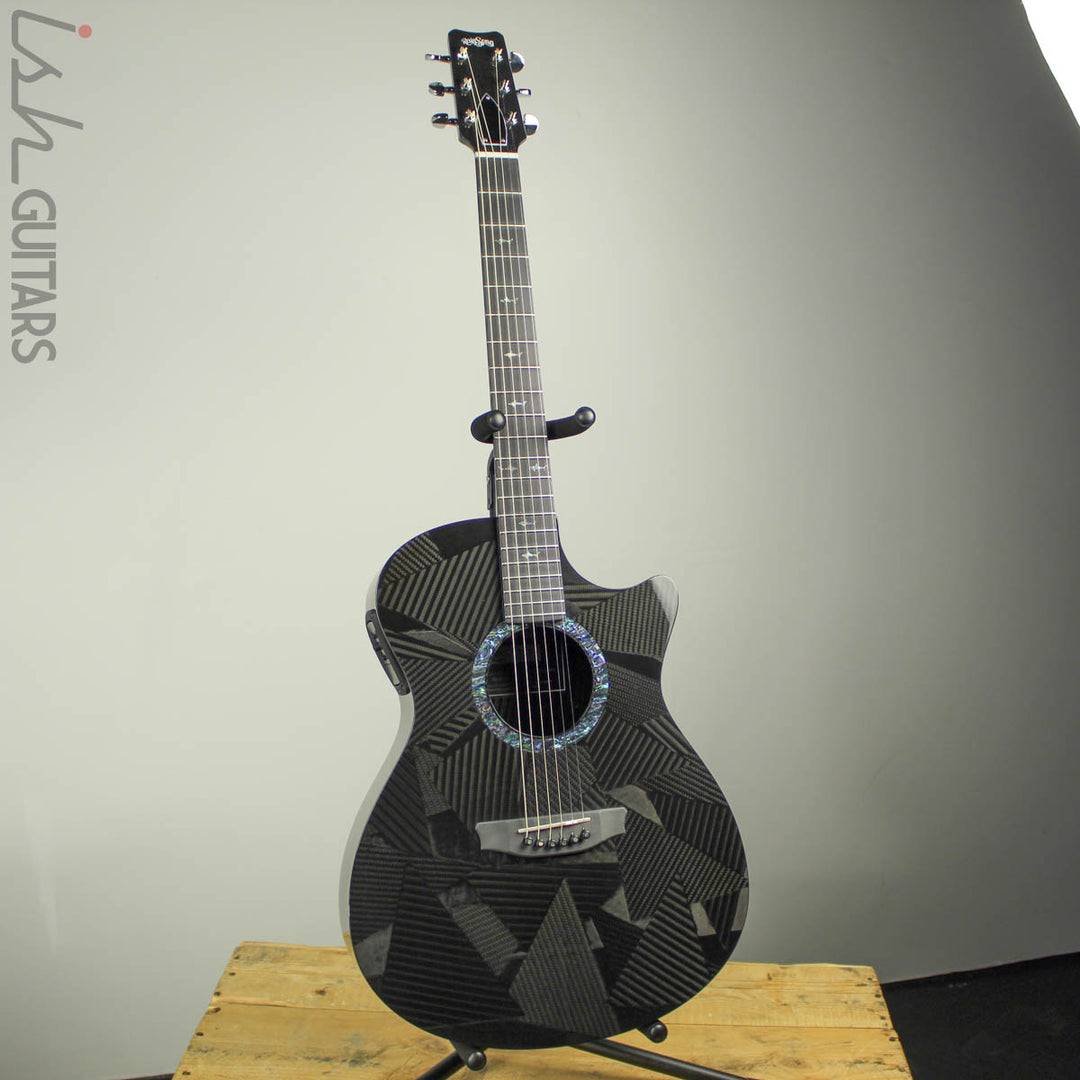 RainSong Black Ice BI-OM1000N2 Graphite Acoustic