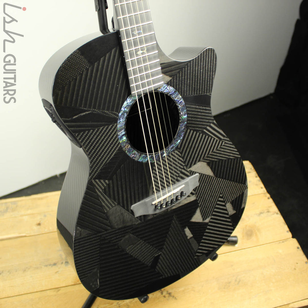 RainSong Black Ice BI-OM1000N2 Graphite Acoustic