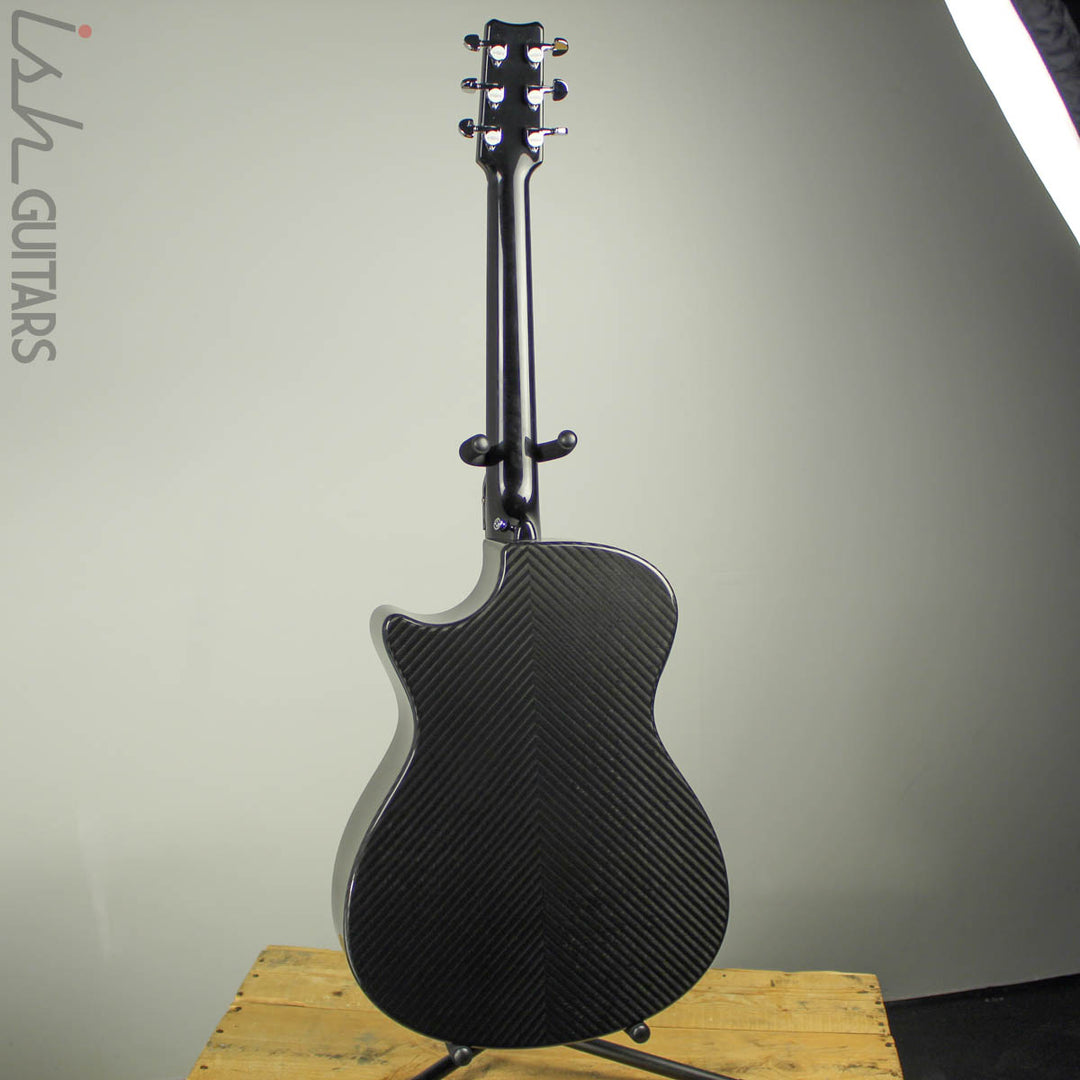 RainSong Black Ice BI-OM1000N2 Graphite Acoustic