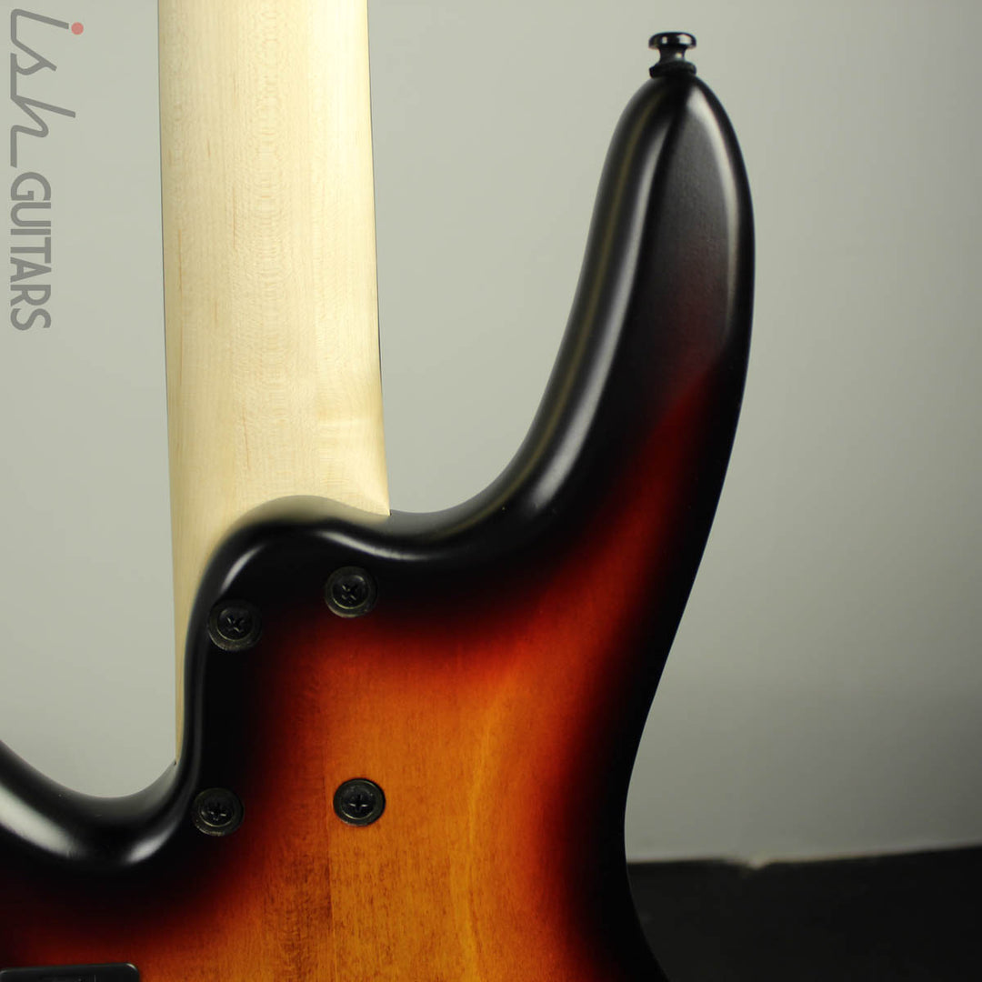 Ibanez Limited Edition Gary Willis GWB20TH 20th Anniversary 5 String Tequila Sunrise Flat