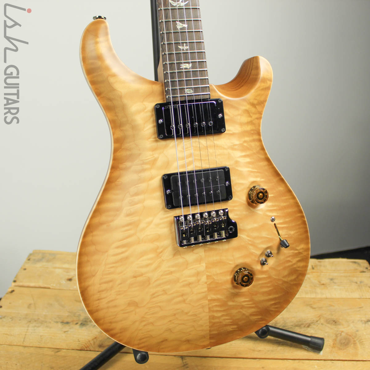 2019 PRS Wood Library Custom 24-08 10 Top Quilted Maple Vintage