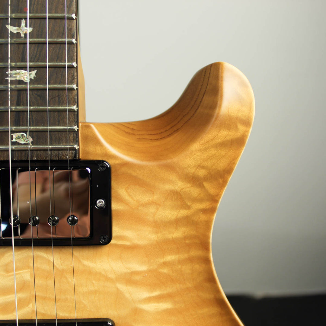 2019 PRS Wood Library Custom 24-08 10 Top Quilted Maple Vintage Natural Satin